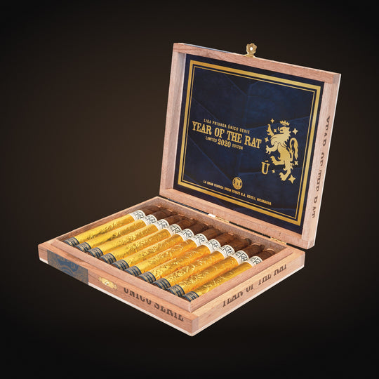 Liga Privada Unico Year of the Rat, open box — Sun of a Gun Cigars & Spirits, Yuma Arizona