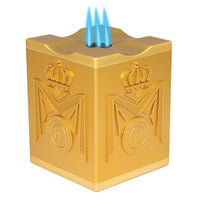 Macanudo Gold Table Lighter Triple Flame Torch