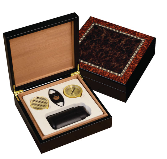 Craftsman's Bench Manhattan Humidor Gift Set — Sun of a Gun Cigars, Yuma Arizona