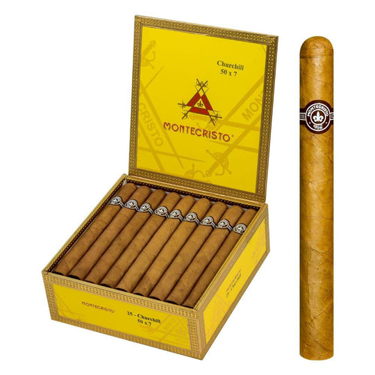 Montecristo Churchill cigar — Sun of a Gun Cigars, Yuma Arizona