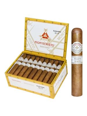 Montecristo White Rothchilde Robusto cigar — Sun of a Gun Cigars, Yuma Arizona