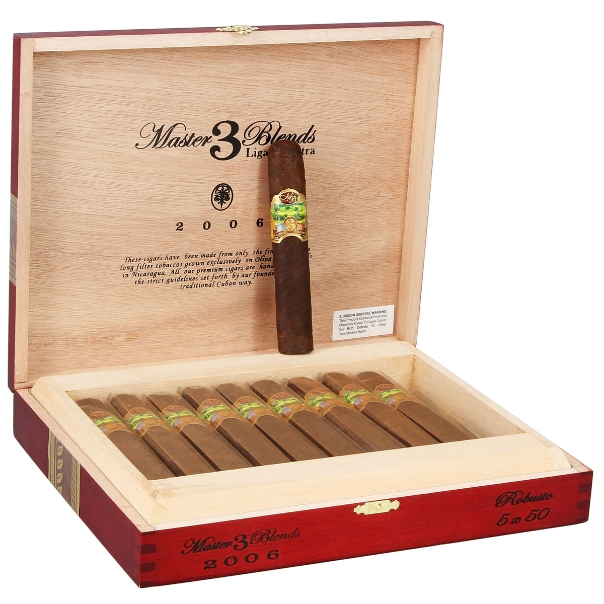 Oliva Master Blend 3 Robusto — Sun of a Gun Cigars, Yuma Arizona