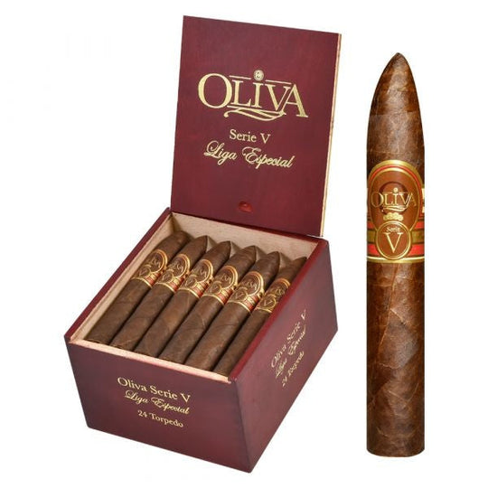 Oliva Serie V Liga Especial Torpedo cigar — Sun of a Gun Cigars, Yuma Arizona