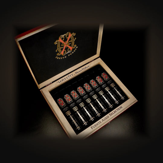 Opus X Lost City Double Robusto Tubo Box — Sun of a Gun Cigars & Spirits, Yuma Arizona