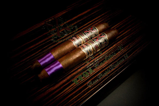 Arturo Fuente Opus X Carlito's X Rare Purple Diadema 56 — Sun of a Gun Cigars, Yuma Arizona