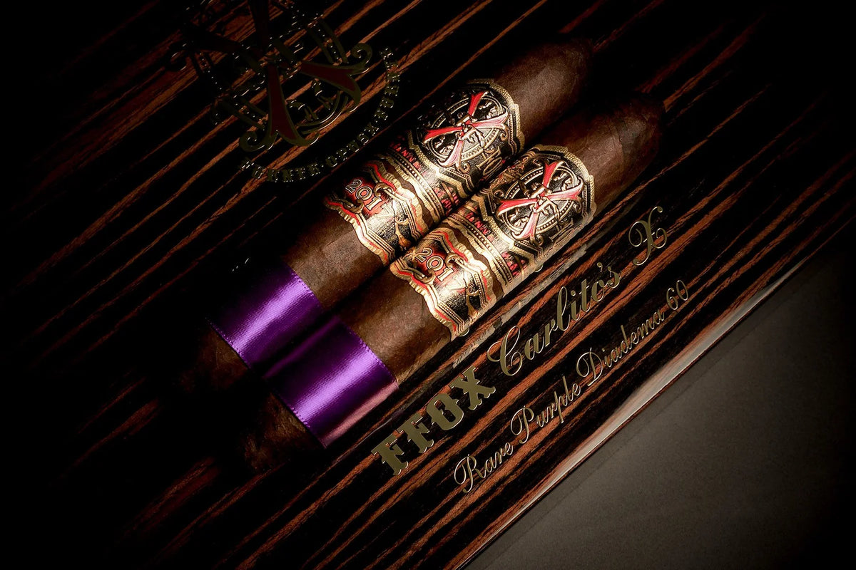 Arturo Fuente Opus X Carlito's X Rare Purple Diadema 60 — Sun of a Gun Cigars, Yuma Arizona