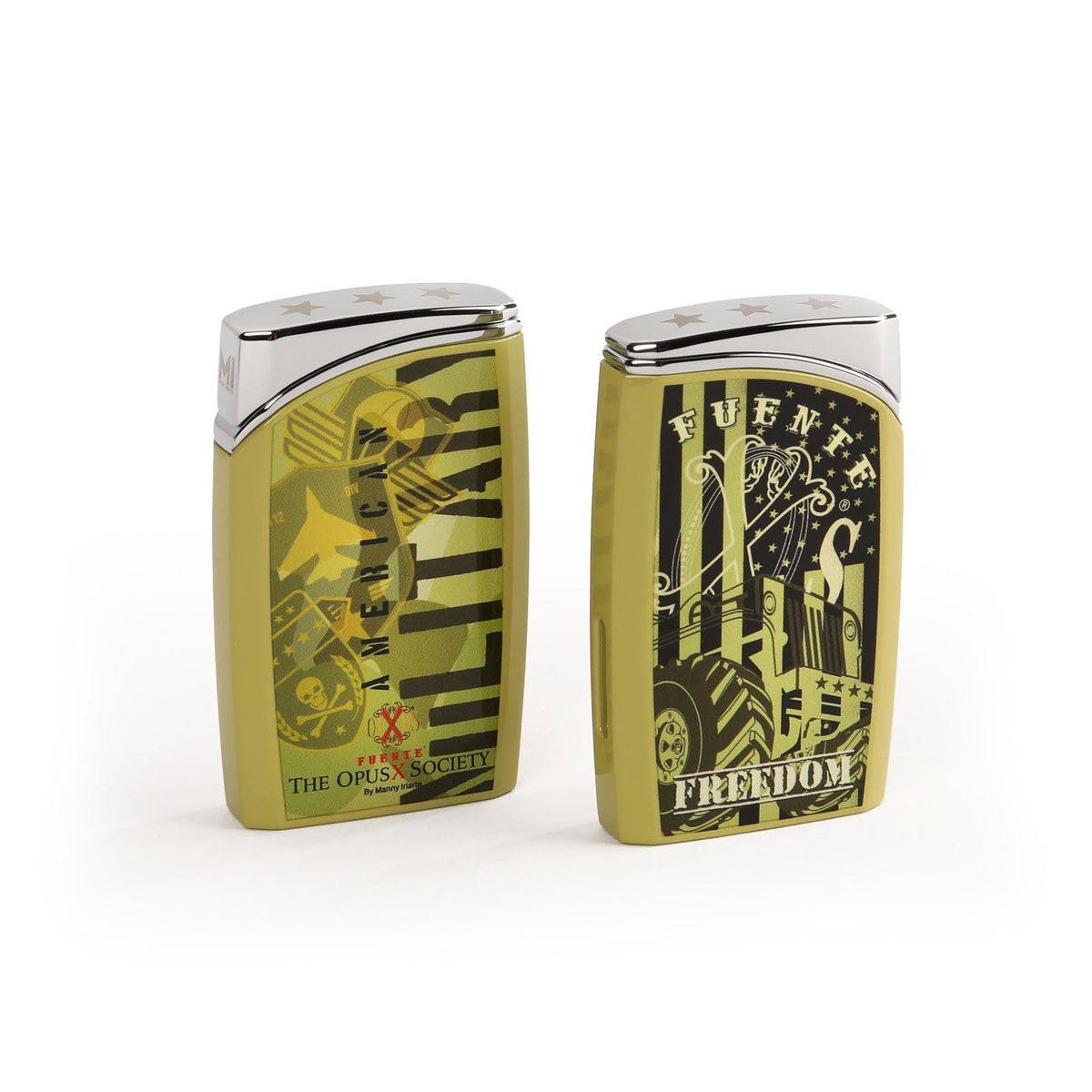 OpusX Society Freedom J30 Lighter — Sun of a Gun Cigars, Yuma Arizona