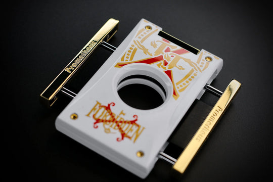 Prometheus Cutter H/FF OpusX Rare Black Lacquer on Gold — Sun of a Gun Cigars, Yuma Arizona