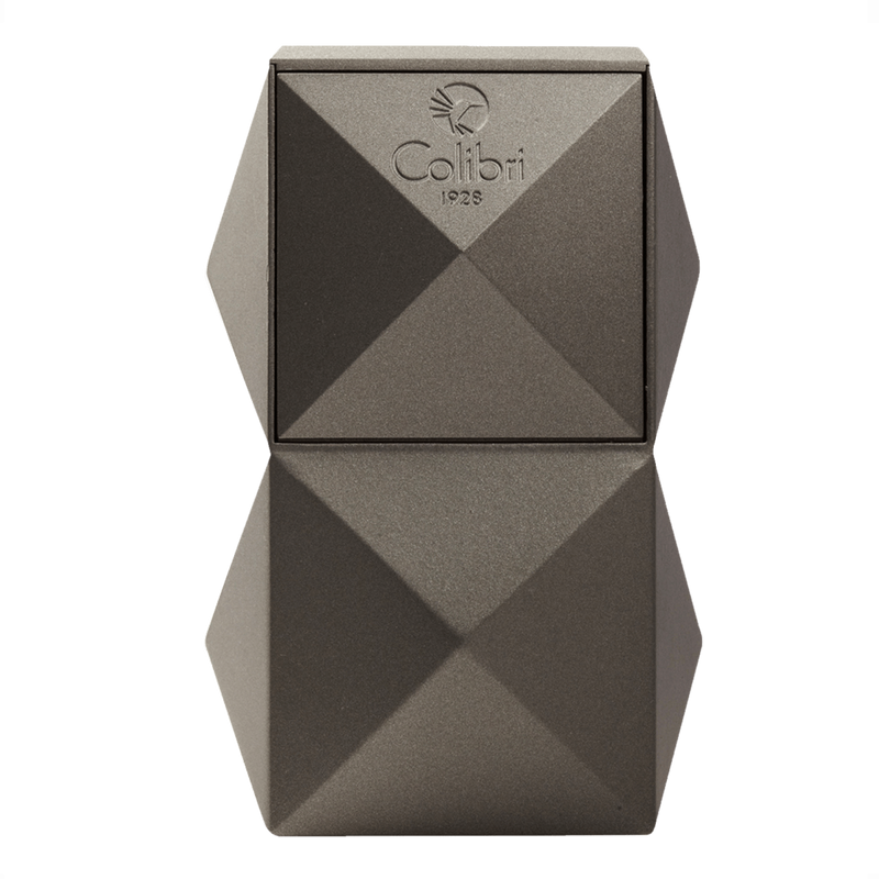 Colibri Quasar Desk Lighter in Gunmetal — Sun of a Gun Cigars, Yuma Arizona
