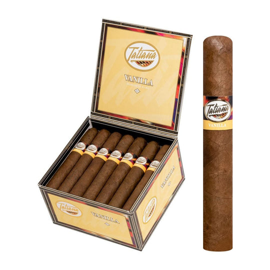 Tatiana Vanilla Robusto cigar — Sun of a Gun Cigars, Yuma Arizona