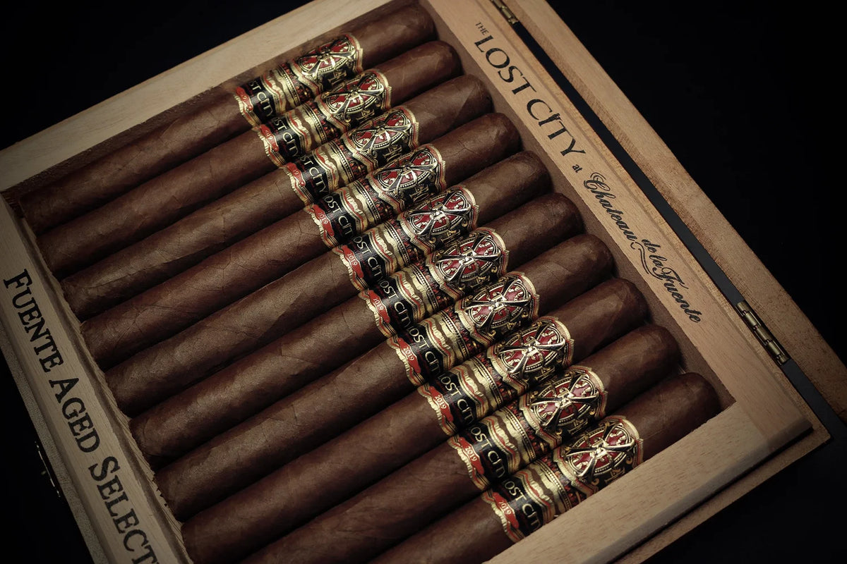 Arturo Fuente Opus X Lost City Toro cigar box