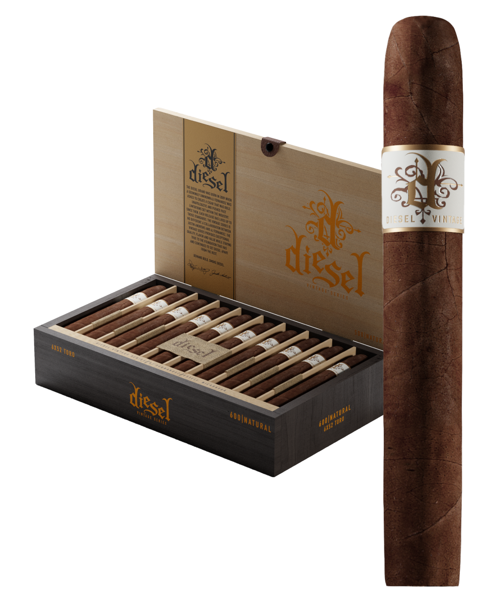 Diesel Vintage Series Natural Gigante — Sun of a Gun Cigars, Yuma Arizona