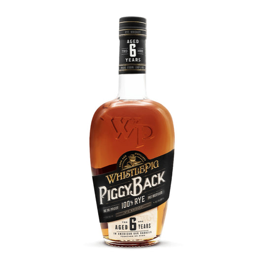 WhistlePig PiggyBack 6 Year Rye Whiskey — Sun of a Gun Cigars, Yuma Arizona
