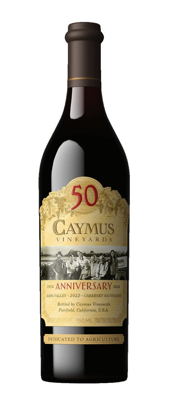 Caymus 50th Anniversary Cabernet Sauvignon 2022 — Sun of a Gun Cigars & Spirits, Yuma Arizona