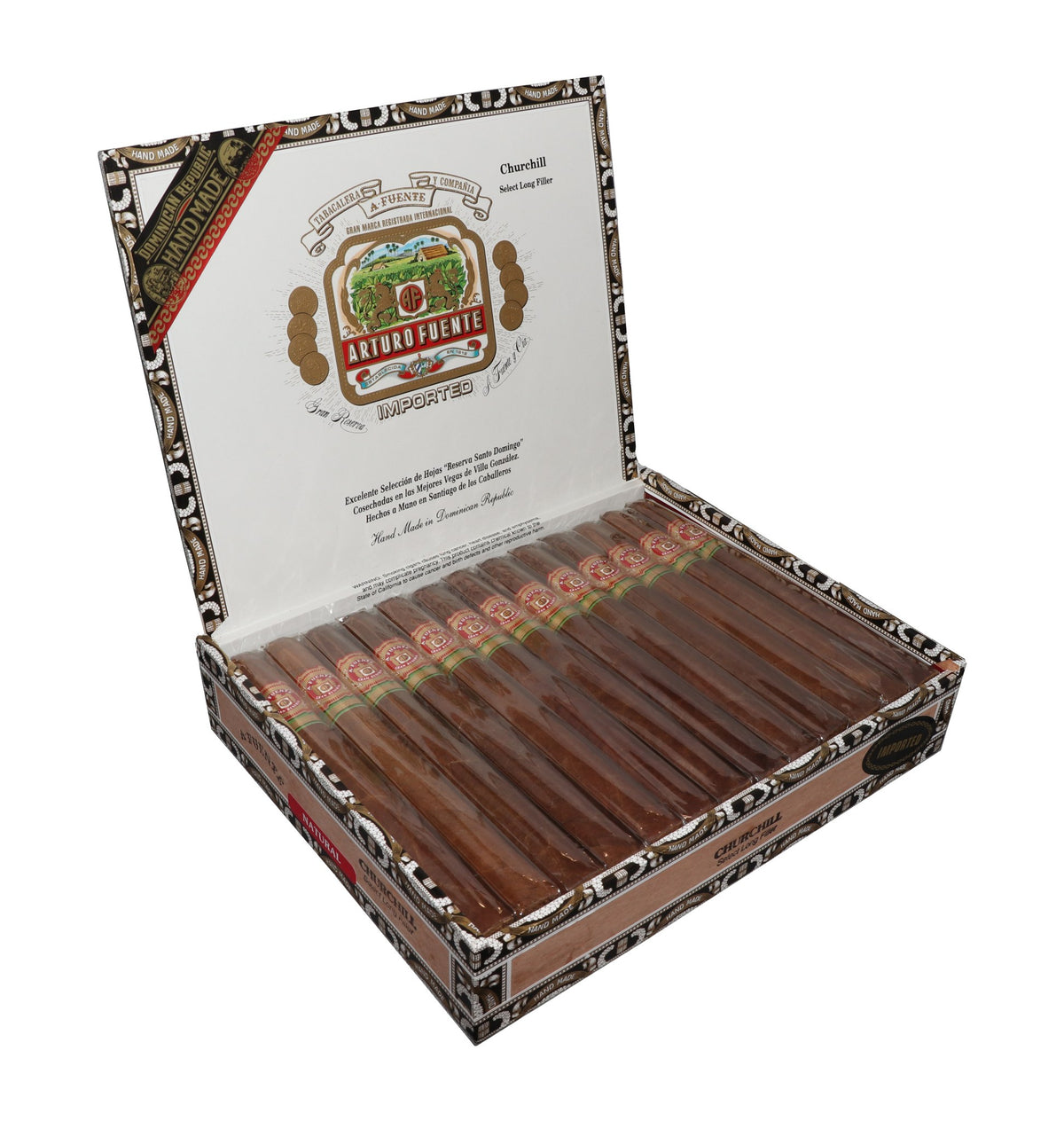 Arturo Fuente Churchill Natural — Sun of a Gun Cigars, Yuma Arizona